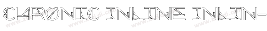Chronic Inline Inlin字体转换